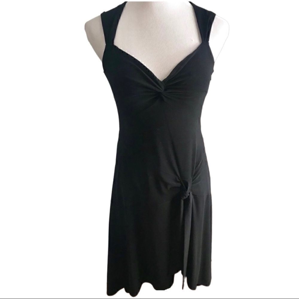 Laundry By Shelli Segal Black Sleeveless Dress 8P